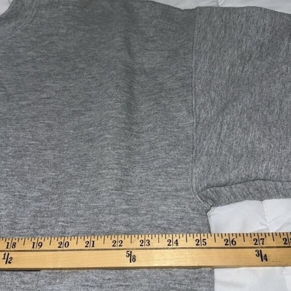 Vintage M C Sportswear Gray Sweatshirt My Grandkids Are Dear To My Heart Reindee - Picture 7 of 7